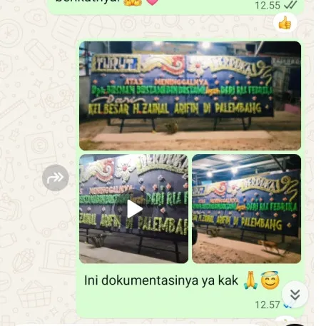 Pengiriman Papan Bunga Duka Rowolaku Kajen