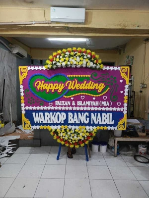 Papan Bunga di Rowolaku Kajen