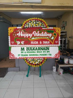 Papan Bunga di Rowolaku Kajen