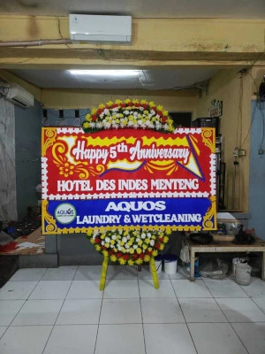 Papan Bunga di Rowolaku Kajen