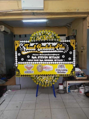 Papan Bunga di Rowolaku Kajen